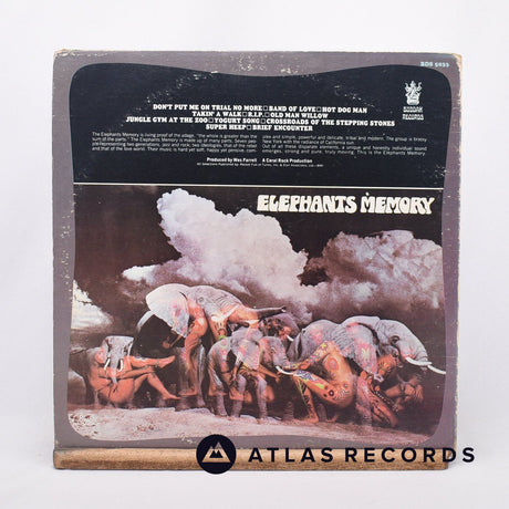 Elephants Memory - Elephants Memory - Gatefold Us LP Vinyl Record - VG+/VG+