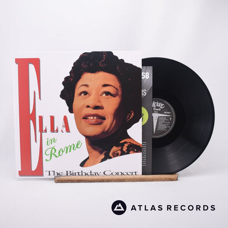 Ella Fitzgerald Ella In Rome LP Vinyl Record - Front Cover & Record