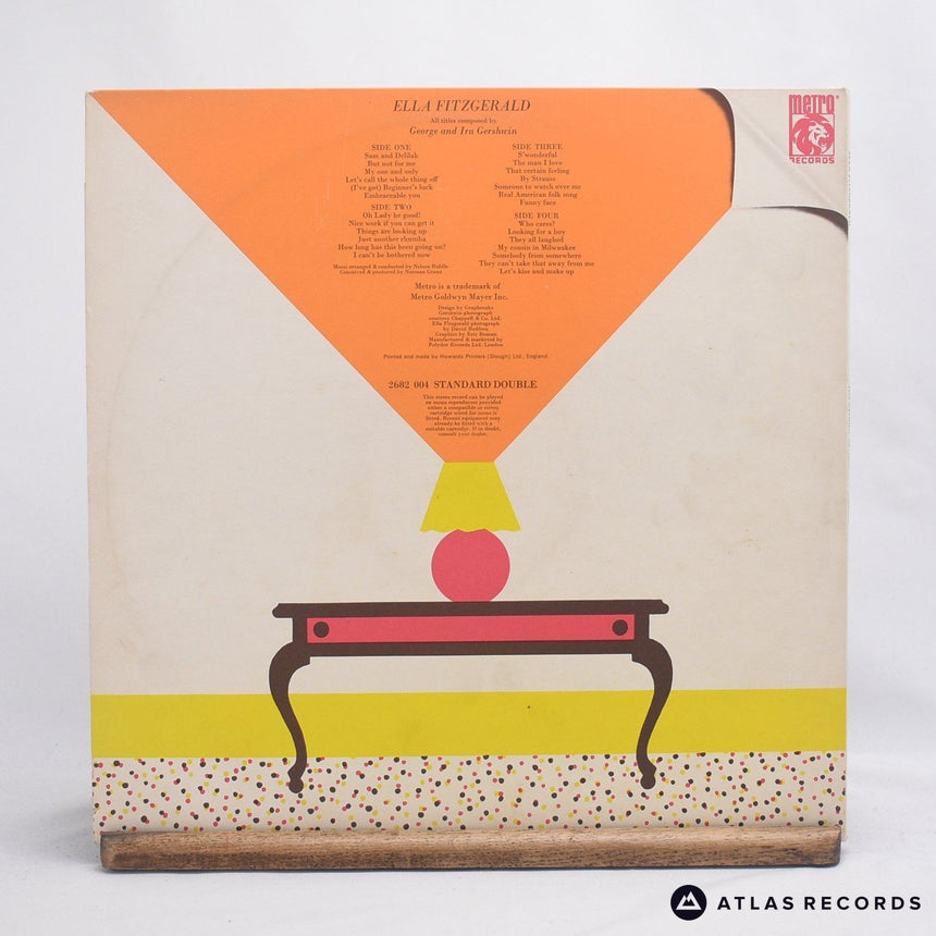Ella Fitzgerald - Ella Sings Gershwin - Gatefold 2 x LP Vinyl Record - VG+/NM