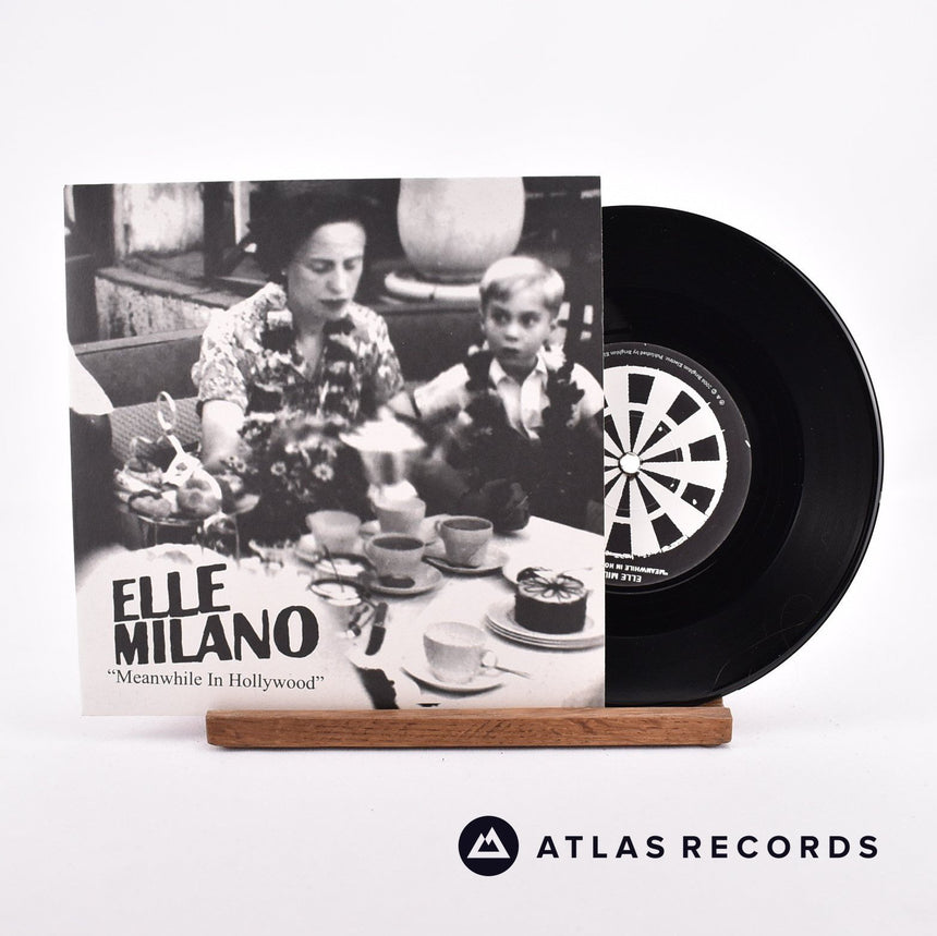 Elle Milano Meanwhile In Hollywood... 7" Vinyl Record - Front Cover & Record