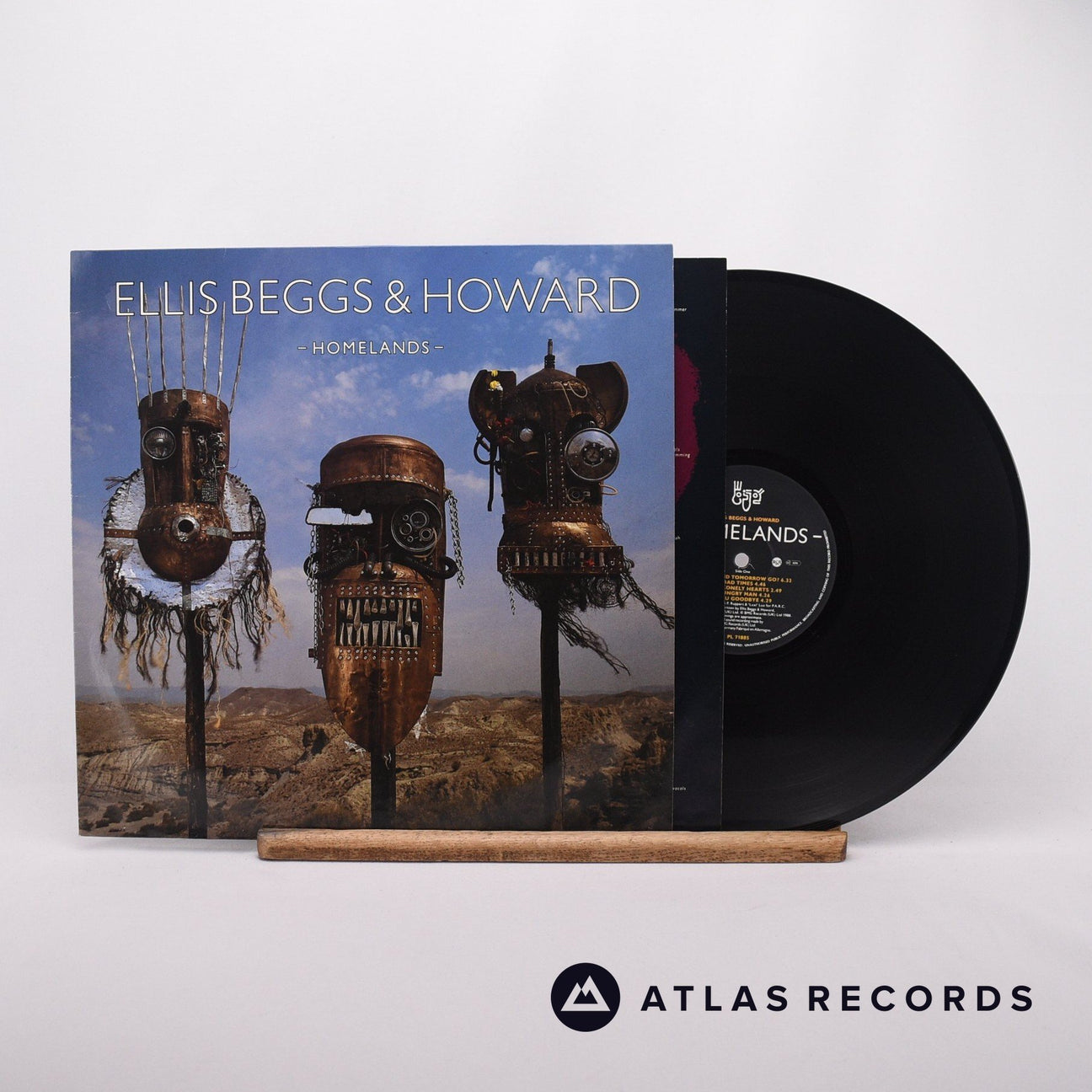 Ellis, Beggs & Howard Homelands LP Vinyl Record - Front Cover & Record