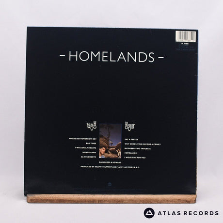 Ellis, Beggs & Howard - Homelands - Lyric Sheet LP Vinyl Record - EX/EX