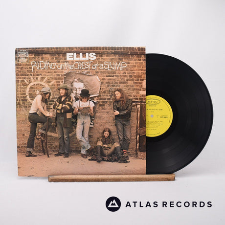 Ellis Riding On The Crest Of A Slump LP Vinyl Record - Front Cover & Record