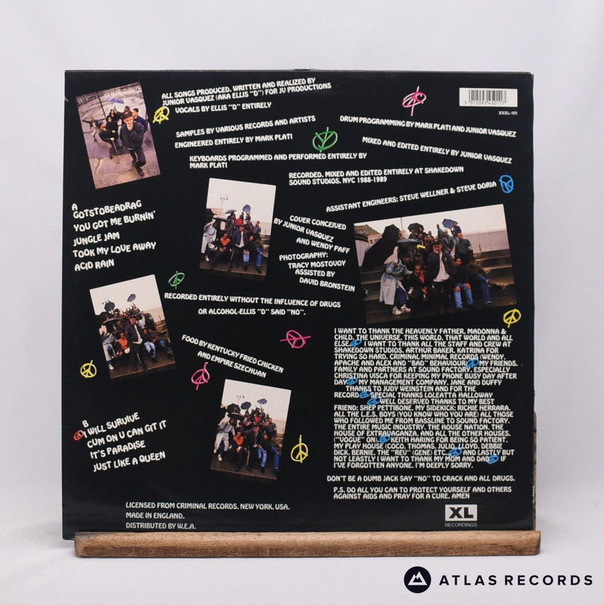 Ellis-D - Free Your Mind - LP Vinyl Record - VG+/EX