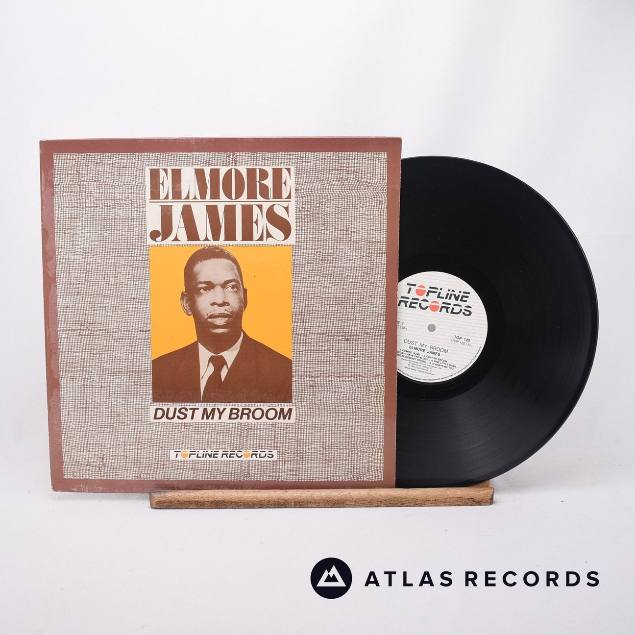 Elmore James Dust My Broom LP Vinyl Record - Front Cover & Record