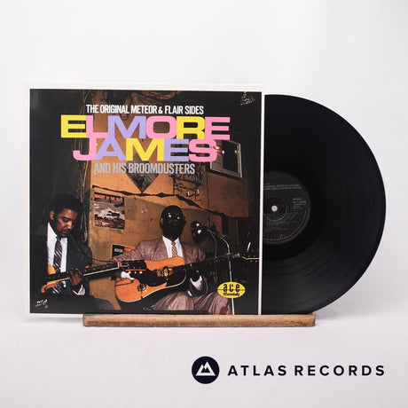 Elmore James & His Broomdusters The Original Meteor & Flair Sides LP Vinyl Record - Front Cover & Record