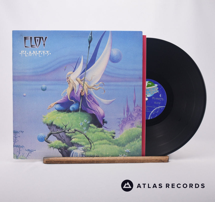 Eloy Planets LP Vinyl Record - Front Cover & Record