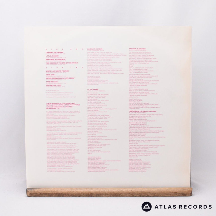 Elton John - 21 At 33 - LP Vinyl Record - VG+/EX