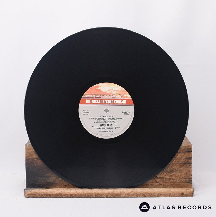 Elton John - A Single Man - Reissue LP Vinyl Record - EX/VG+