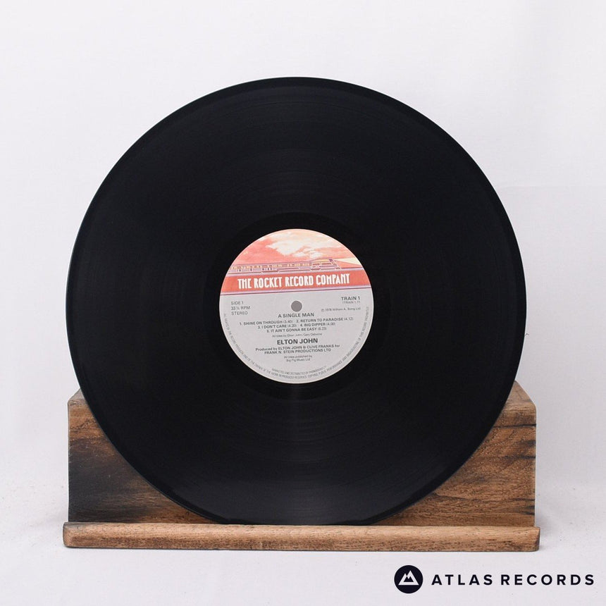 Elton John - A Single Man - Gatefold LP Vinyl Record - EX/EX