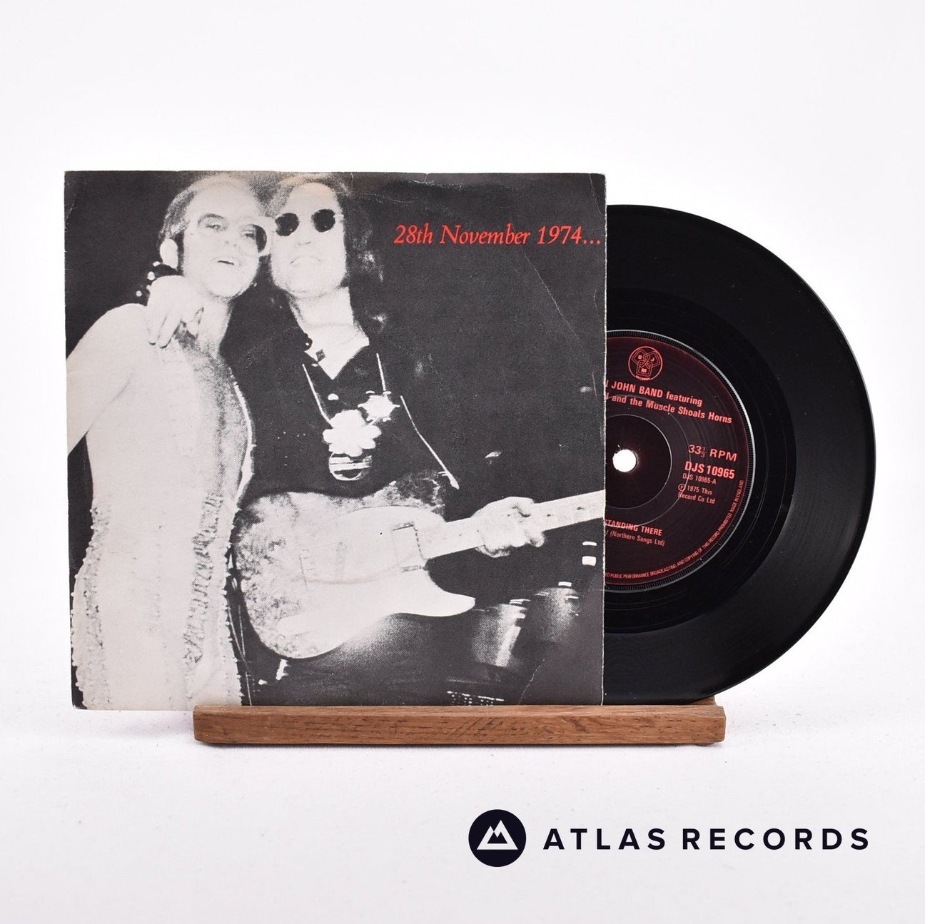Elton John Band 28th November 1974... 7" Vinyl Record - Front Cover & Record