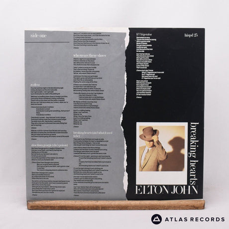 Elton John - Breaking Hearts - LP Vinyl Record - EX/EX