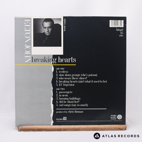 Elton John - Breaking Hearts - LP Vinyl Record - EX/EX