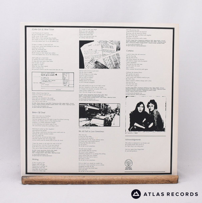 Elton John - Captain Fantastic And The Brown Dirt Cowboy - LP Vinyl Record