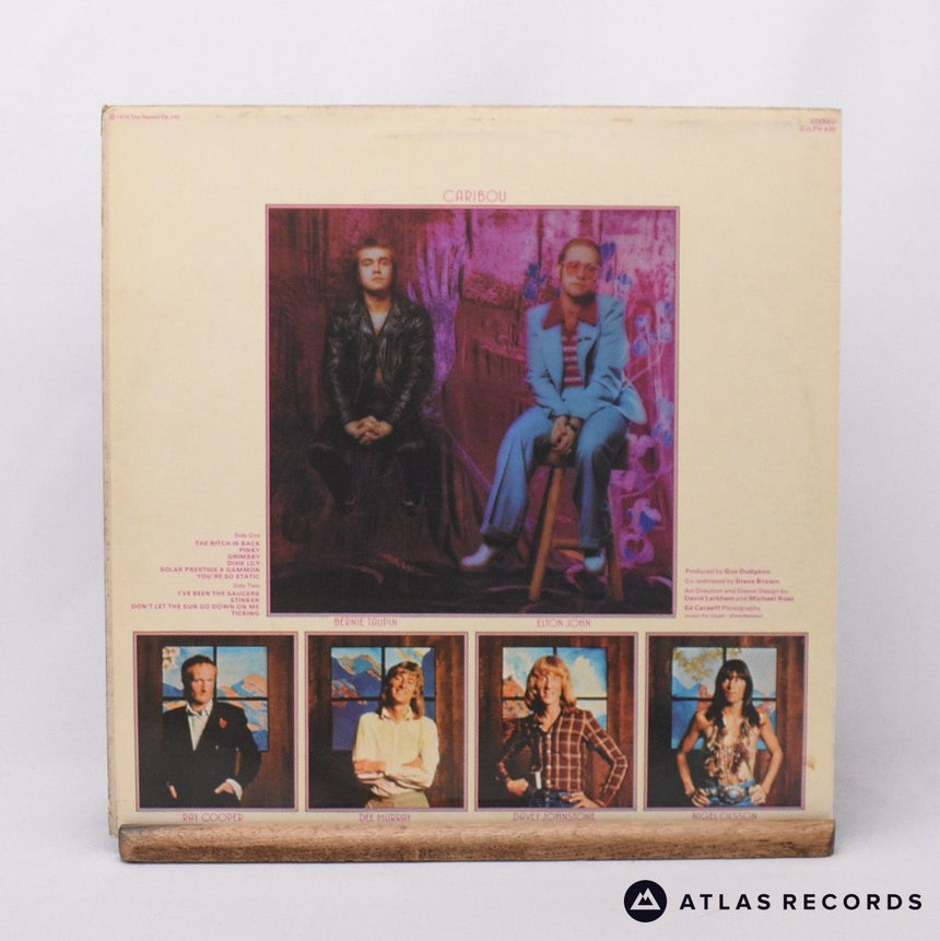 Elton John - Caribou - LP Vinyl Record - EX/EX