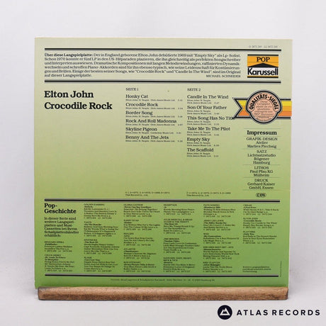 Elton John - Crocodile Rock - LP Vinyl Record - VG+/NM