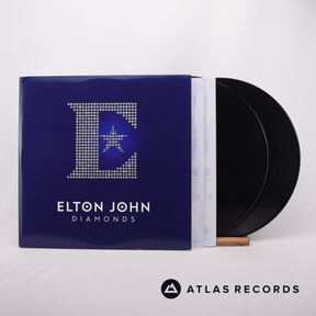 Elton John Diamonds 2 x LP Vinyl Record - Front Cover & Record