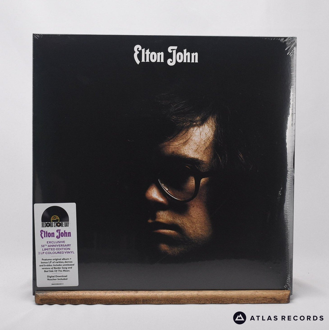 Elton John Elton John 2 x LP Vinyl Record - Front Cover & Record