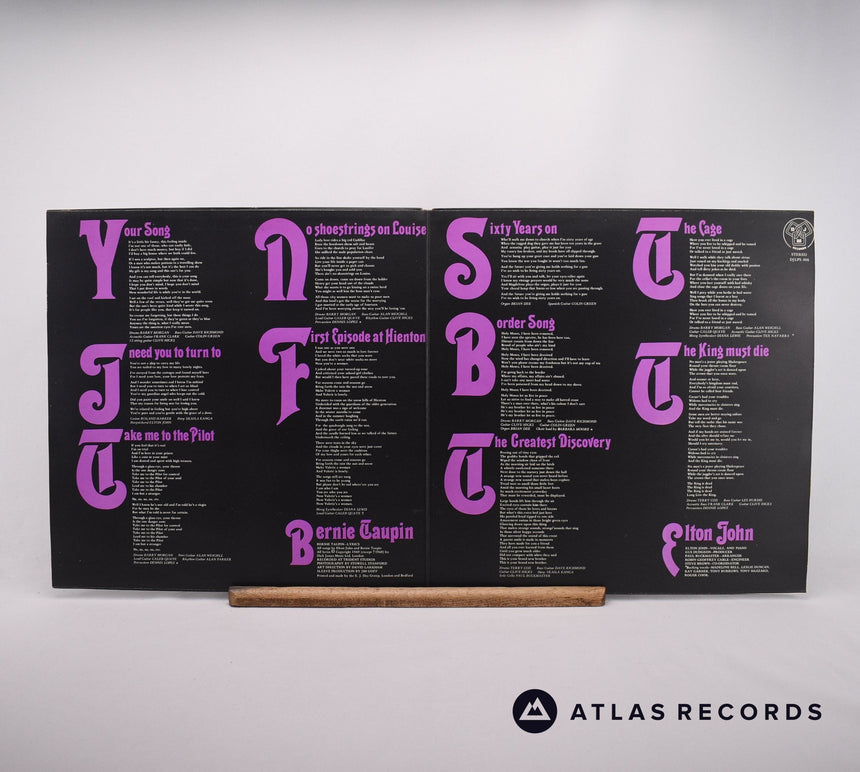 Elton John - Elton John - Gatefold A4 B1 LP Vinyl Record - VG+/VG+