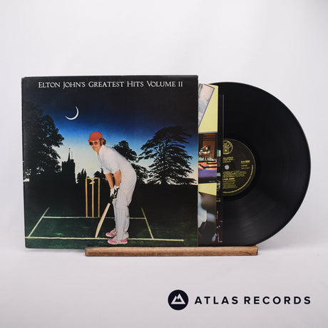 Elton John Elton John's Greatest Hits Volume II LP Vinyl Record - Front Cover & Record