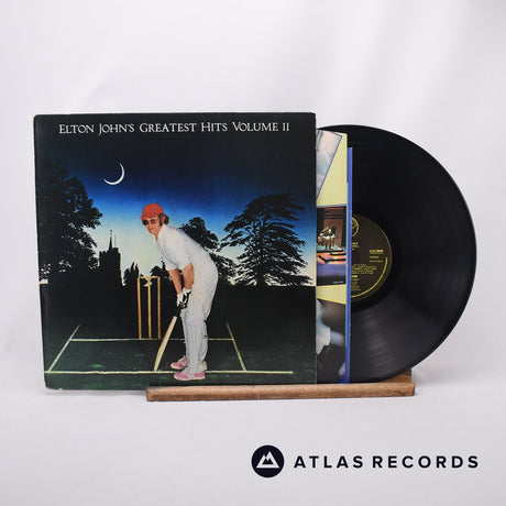 Elton John Elton John's Greatest Hits Volume II LP Vinyl Record - Front Cover & Record