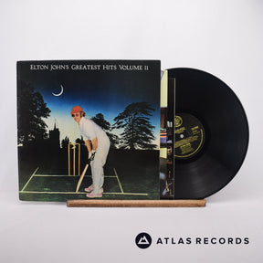 Elton John Elton John's Greatest Hits Volume II LP Vinyl Record - Front Cover & Record