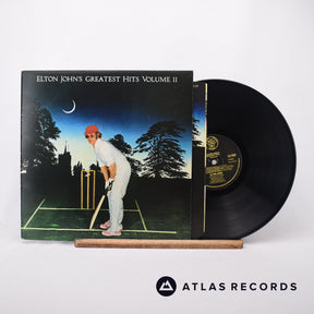 Elton John Elton John's Greatest Hits Volume II LP Vinyl Record - Front Cover & Record