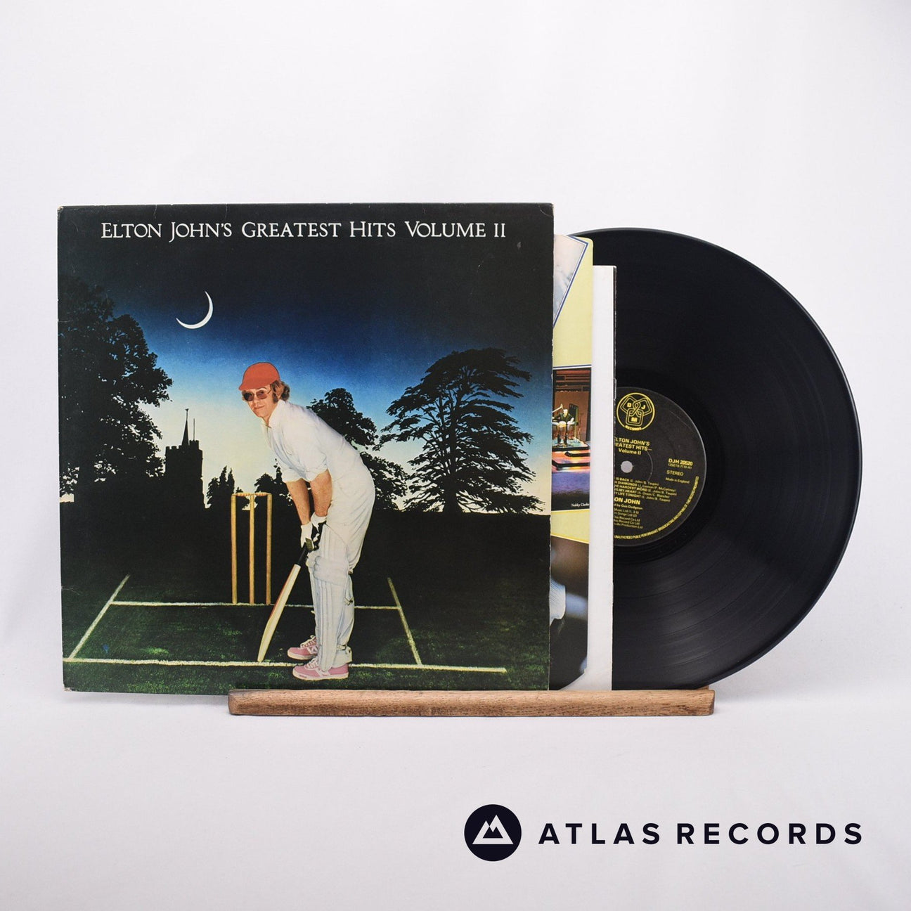 Elton John Elton John's Greatest Hits Volume II LP Vinyl Record - Front Cover & Record