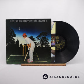Elton John Elton John's Greatest Hits Volume II LP Vinyl Record - Front Cover & Record