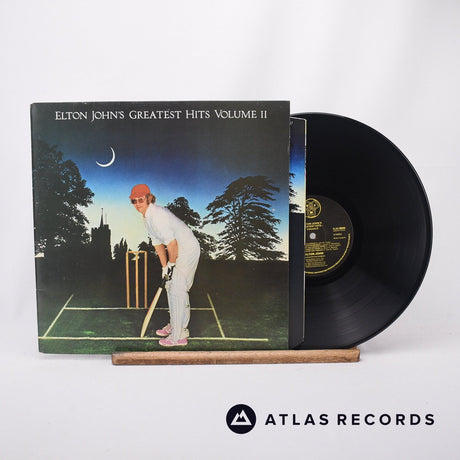 Elton John Elton John's Greatest Hits Volume II LP Vinyl Record - Front Cover & Record