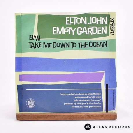 Elton John - Empty Garden - 7" Vinyl Record - EX/NM