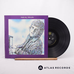 Elton John Empty Sky LP Vinyl Record - Front Cover & Record
