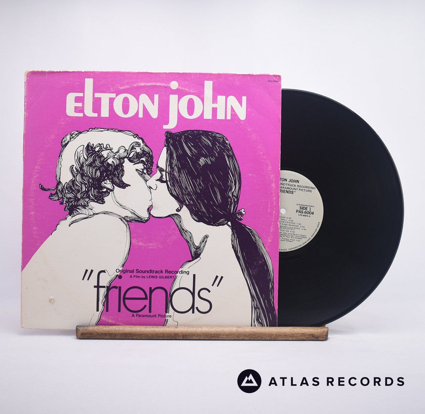 Elton John Friends LP Vinyl Record - Front Cover & Record