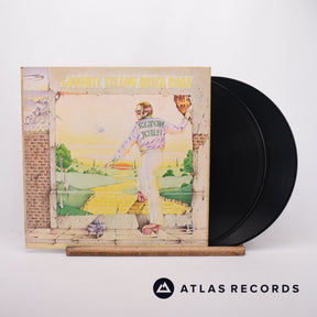 Elton John Goodbye Yellow Brick Road 2 x LP Vinyl Record - Front Cover & Record