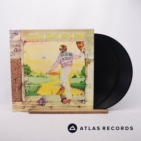 Elton John Goodbye Yellow Brick Road 2 x LP Vinyl Record - Front Cover & Record