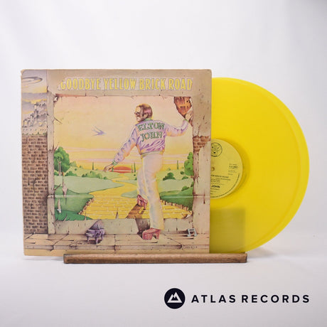 Elton John Goodbye Yellow Brick Road Double LP Vinyl Record - Front Cover & Record