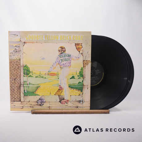 Elton John Goodbye Yellow Brick Road Double LP Vinyl Record - Front Cover & Record