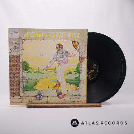 Elton John Goodbye Yellow Brick Road Double LP Vinyl Record - Front Cover & Record