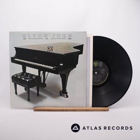 Elton John Here And There LP Vinyl Record - Front Cover & Record