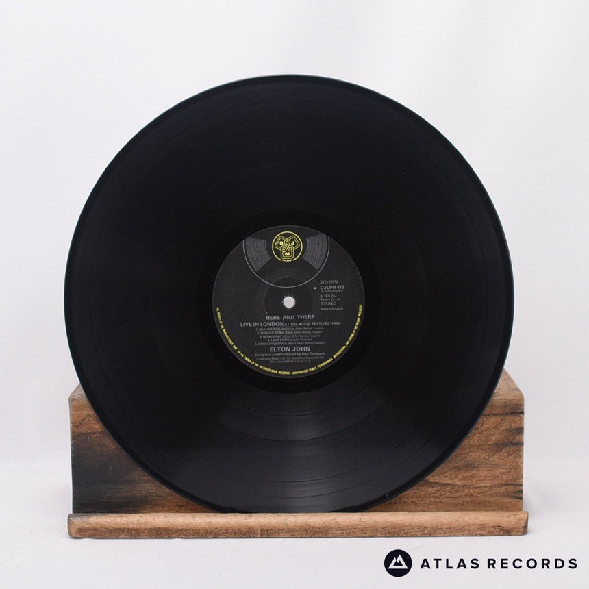 Elton John - Here And There - LP Vinyl Record - EX/EX