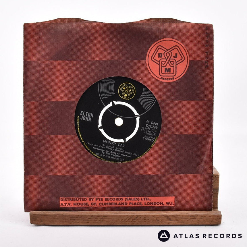 Elton John Honky Cat 7" Vinyl Record - In Sleeve