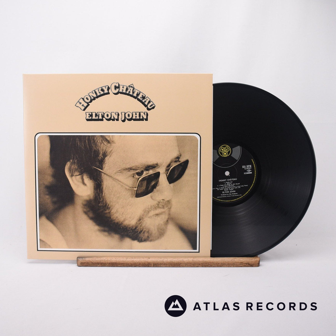 Elton John Honky Château LP Vinyl Record - Front Cover & Record