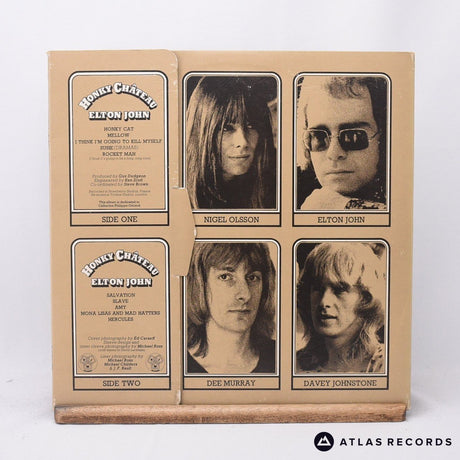 Elton John - Honky Château - Embossed Sleeve LP Vinyl Record - EX/EX