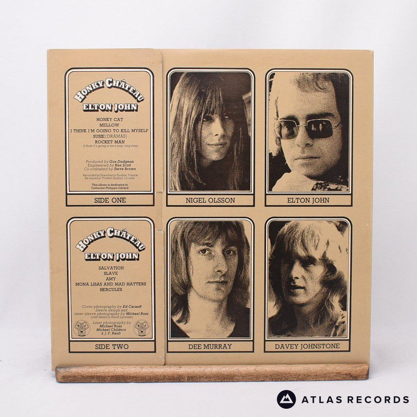 Elton John - Honky Château - Embossed Sleeve LP Vinyl Record - EX/VG+