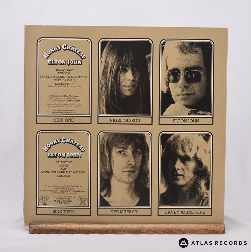 Elton John - Honky Château - Reissue LP Vinyl Record - EX/EX