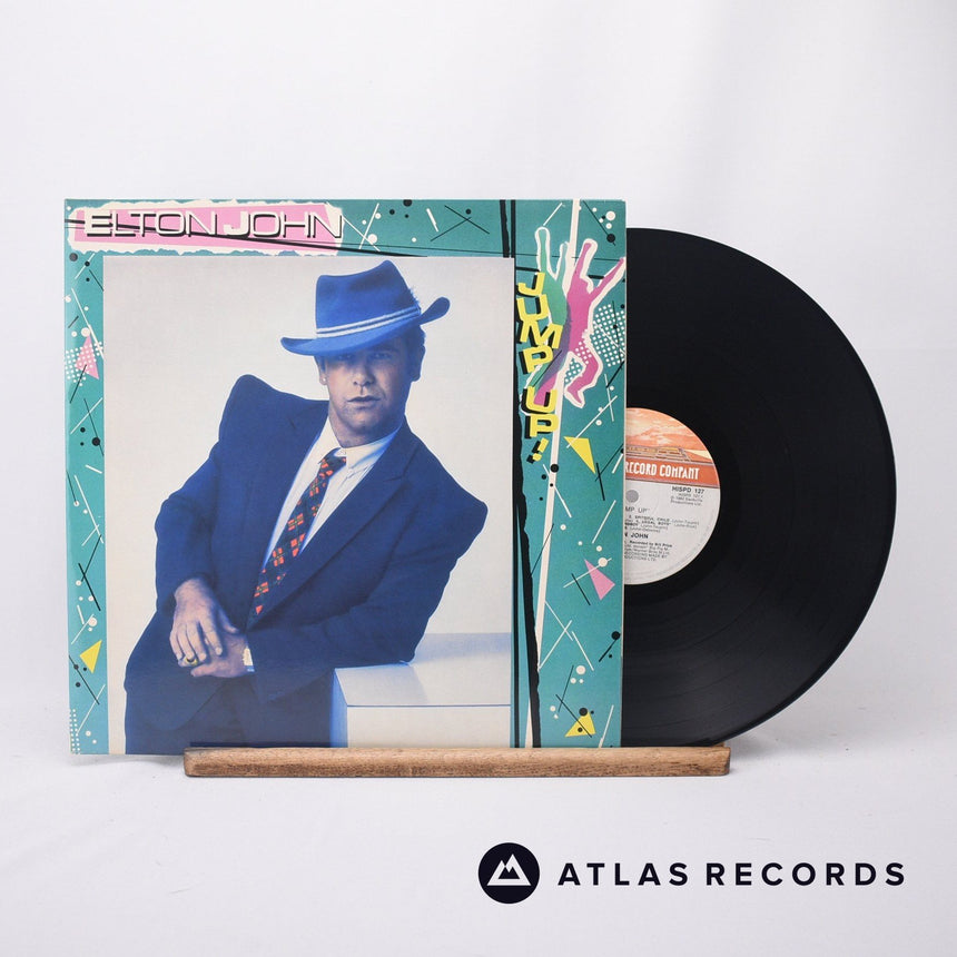 Elton John Jump Up! LP Vinyl Record - Front Cover & Record