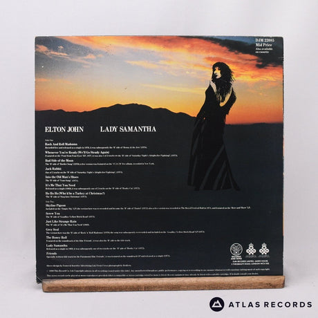 Elton John - Lady Samantha - Strawberry A1 B1 LP Vinyl Record - VG+/EX