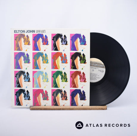Elton John Leather Jackets LP Vinyl Record - Front Cover & Record