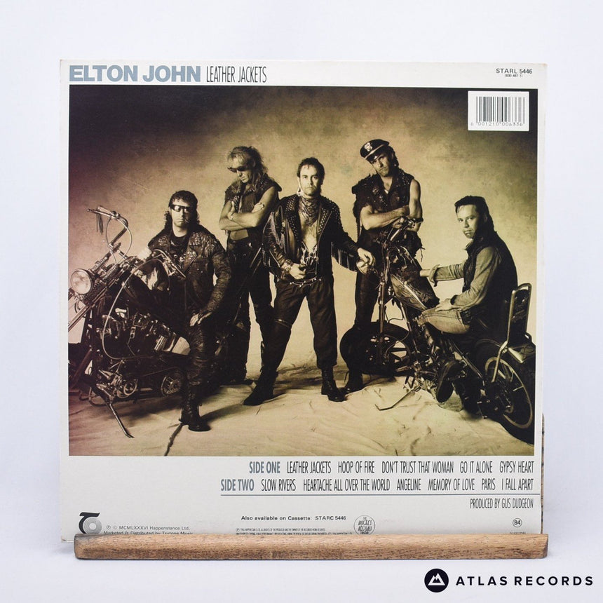 Elton John - Leather Jackets - South Africa LP Vinyl Record - EX/EX