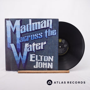 Elton John Madman Across The Water LP Vinyl Record - Front Cover & Record